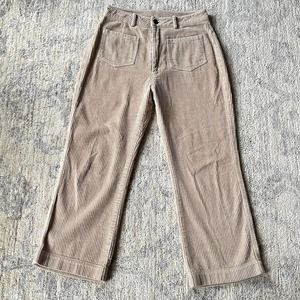NO. 6 STORE Cream Corduroy Pants